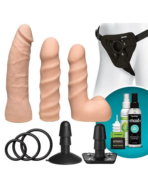 BDSM toy chain feels-Vac-U-Lock Dual Density Dildo & Plug Starter Set