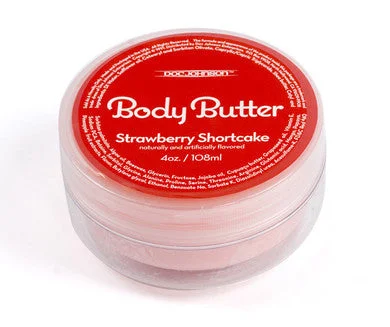 Silicone air vibes-Body Butter 4 oz. - Strawberry Shortcake