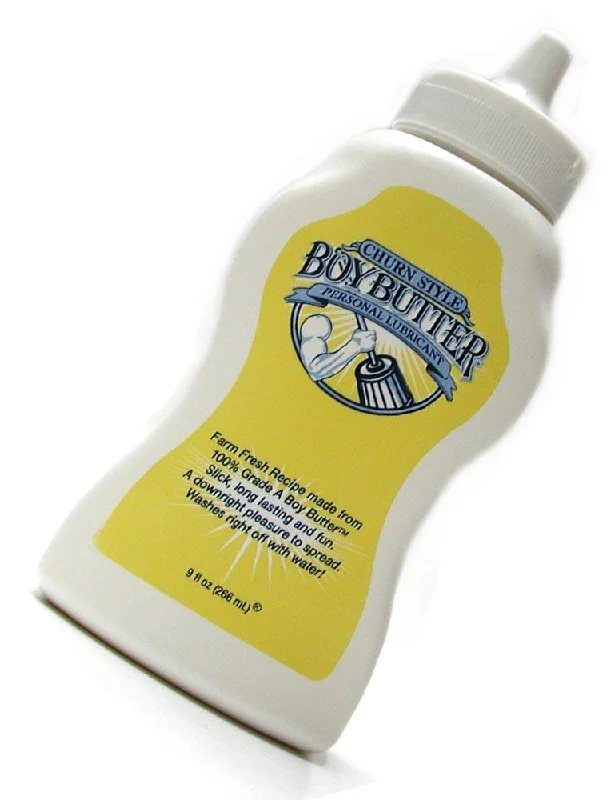 BDSM toy rope adventures-Boy Butter Lube, Squeeze Bottle, 9 Fl. Oz.