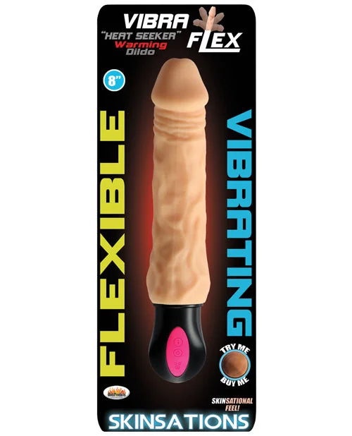 BDSM toy kit textures-Skinsations Vibra Flex Heat Seeker Vibrator