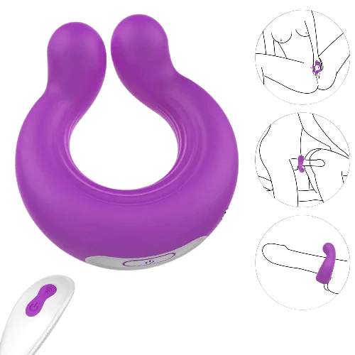 Vibrator speedy delivery-Cock Ring Couple Vibrator for Penis & Clitoral Stimulation