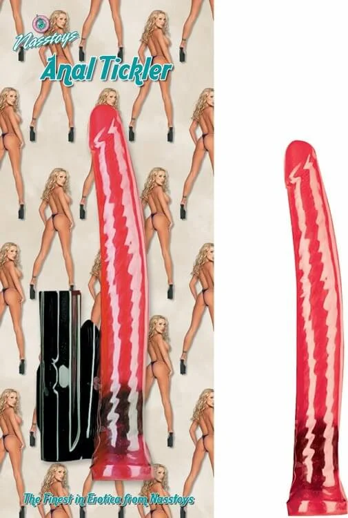 Vibrator peak vibe-Discover the Ultimate Pleasure: Anal Tickler Pink Jelly Vibrator by Nasstoys of New York