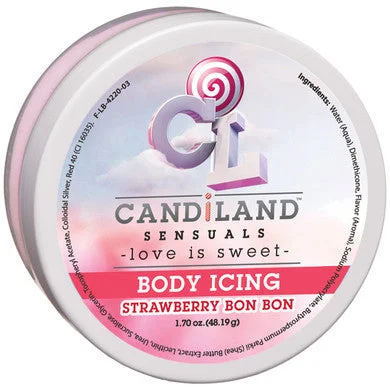 Silent air pulse rings-Candiland Sensuals Body Icing  - Strawberry Bon Bon - 1.70  Oz.