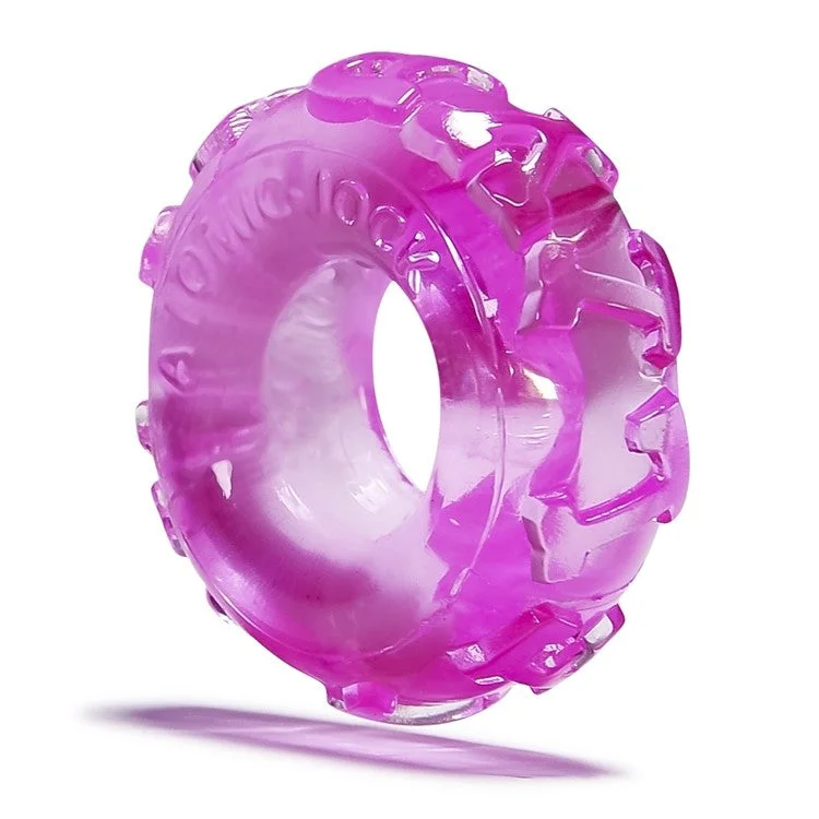 cock ring high note-Jelly Bean Cockring Atomic Jock - Pink