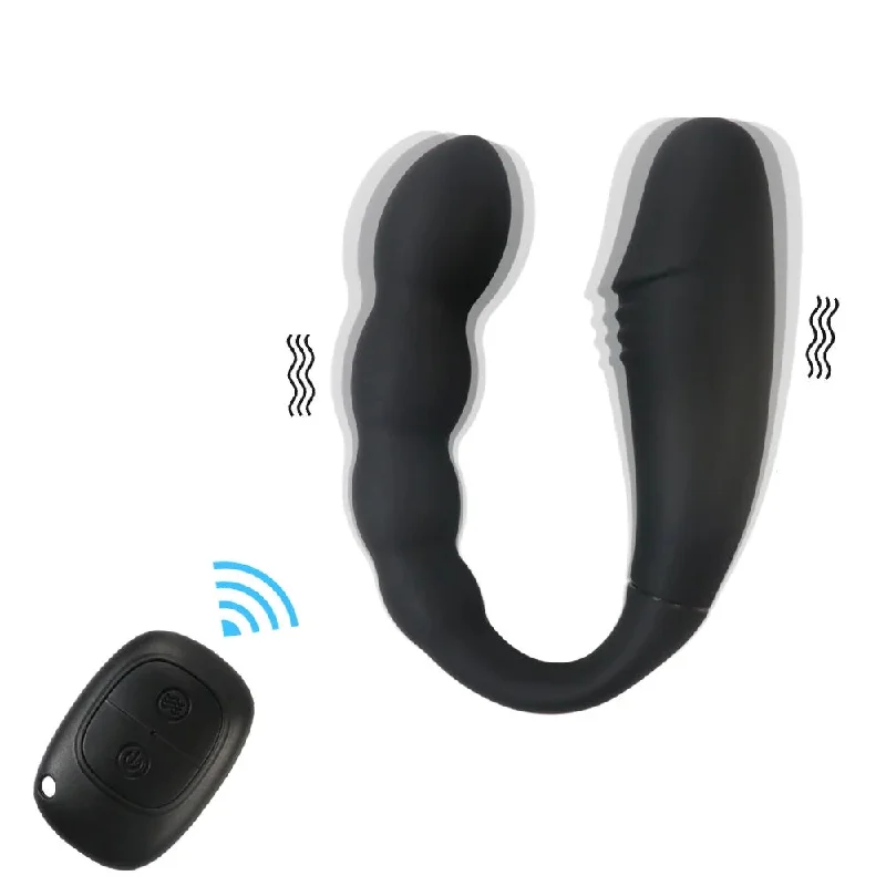 Vibrator crisp feel-Double Vibrators For Couple Wireless Remote Wearable Dildo G Spot Stimulator Panties Sex Toys