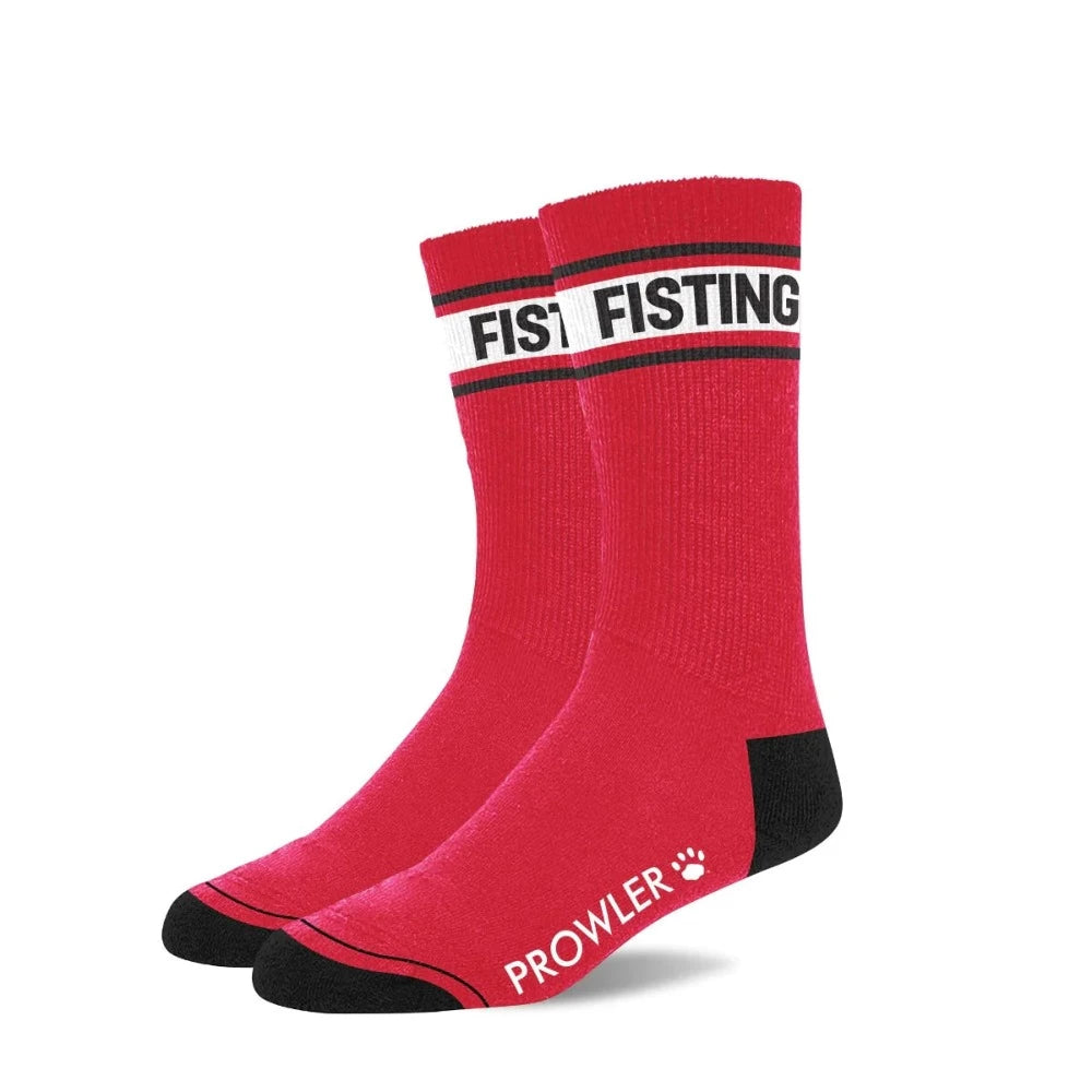 Premium clit air toys-Prowler ''Fisting'' Socks -Red