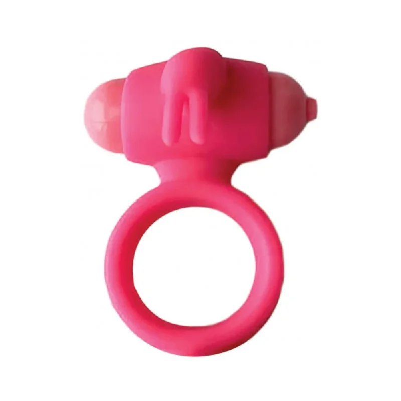 cock ring party trick-Wet Dreams Bunny Rush Cock Ring With Rabbit Ears /turbo Motor