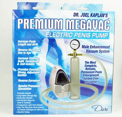 Premium prostate dildos-Premium Megavac Electric  Penis Pump System