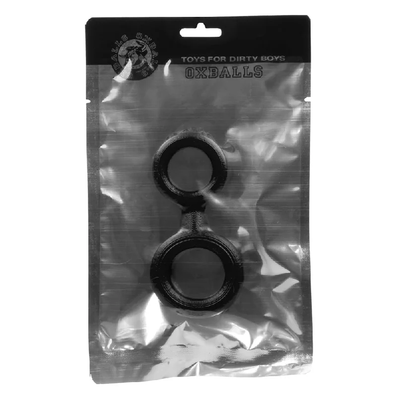 cock ring valley-8-Ball Cockring With Attached Ball Ring  Oxballs - Black