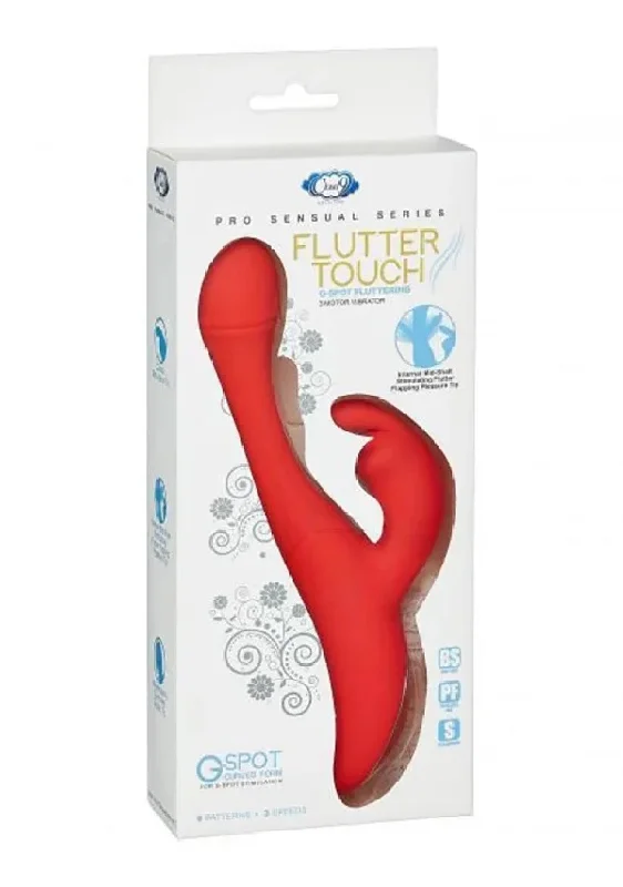 Vibrator clean lines-Flutter Touch Rabbit - Red