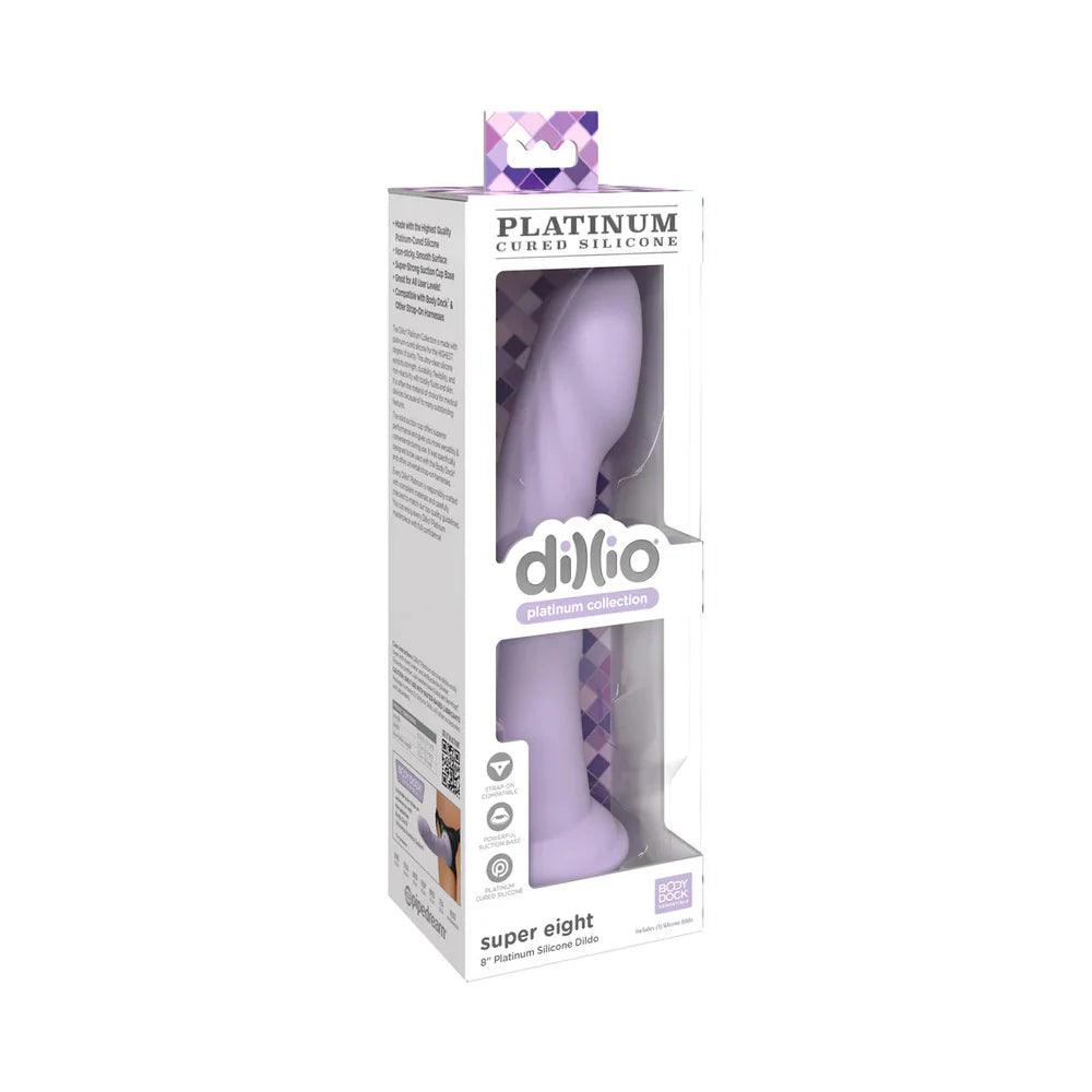 jet-thrust-dildo-Dillio Platinum Collection Super Eight 8 in. Silicone Dildo