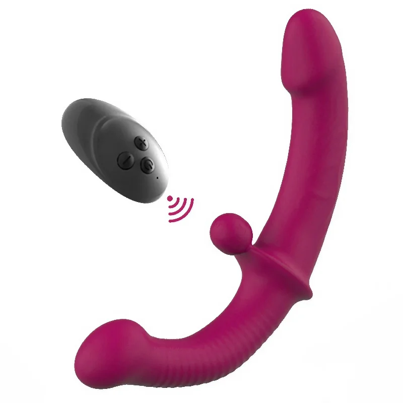 Vibrator easy learn-Remote Control Strapless Strap On Vibrator