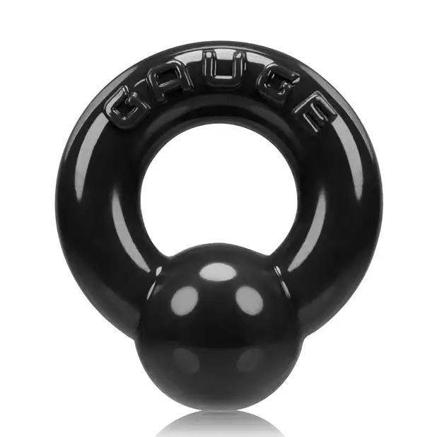 cock ring symphony-OxBalls Gauge Cockring Black