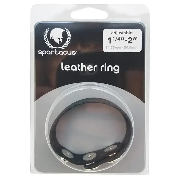 cock ring group chat-Spartacus Leather Cock Ring