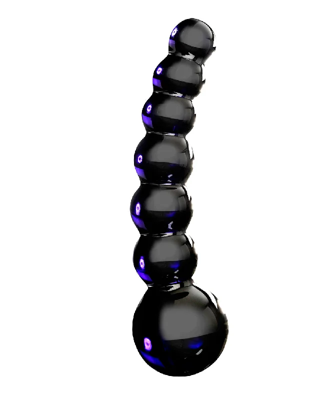 BDSM toy whip aesthetics-Icicles No 66 Glass Beaded Wand