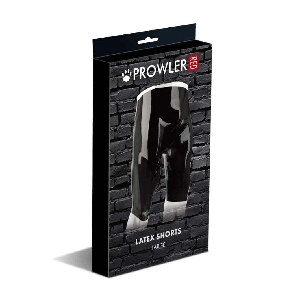 Dual-purpose sex toys-Prowler ''Latex'' Shorts LRG -Black