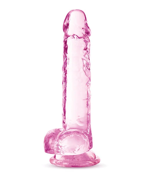 BDSM toy chain inspirations-Blush Naturally Yours 7" Crystalline Dildo