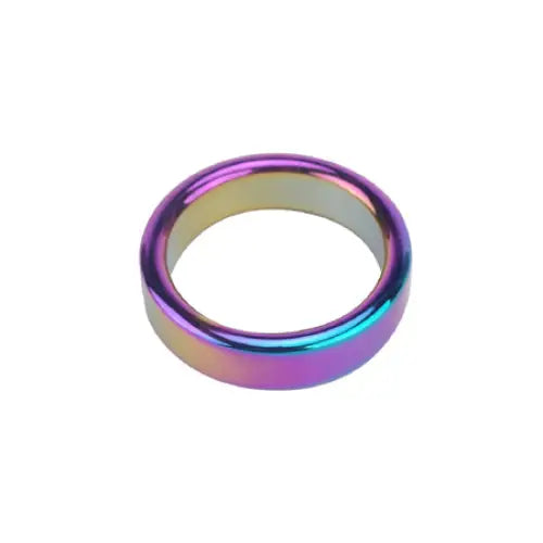 cock ring tutorial live-Ple'sur SS Rainbow Cock Ring 2in x .560 x .25in