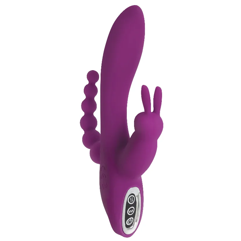 Vibrator new form-Quivers 10X Silicone G-spot Rabbit Vibrator