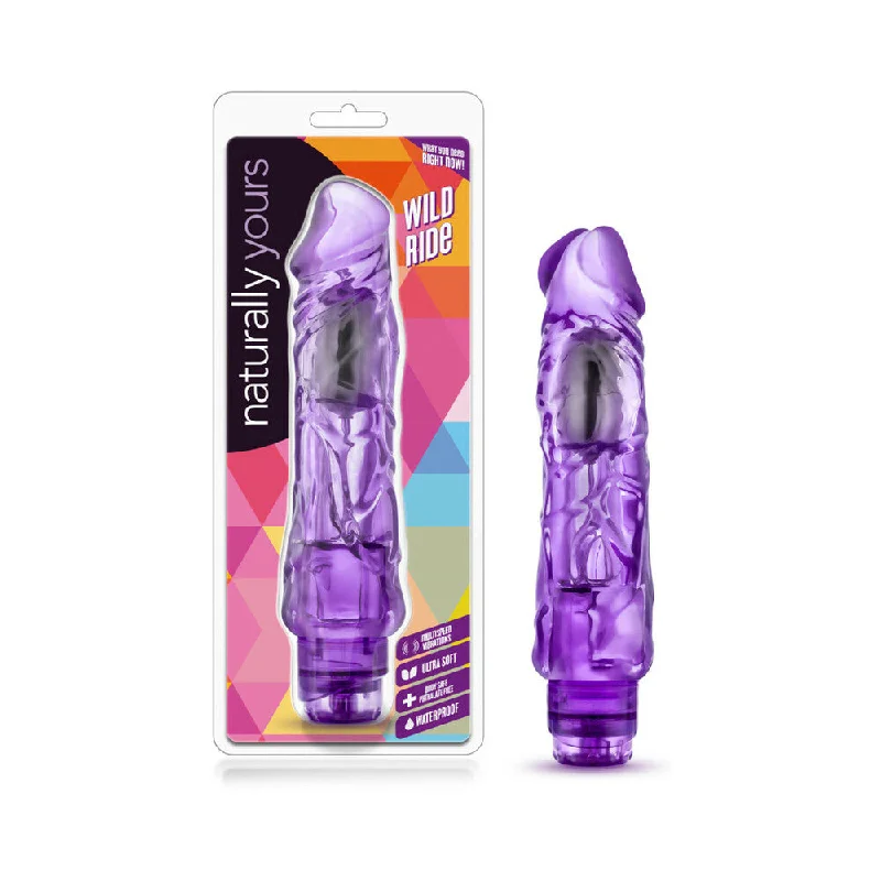 Vibrator cost effective-Wild Ride Waterproof Vibrator - Purple