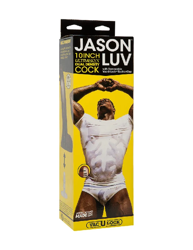 BDSM toy collar themes-Jason Luv 10 Inch Ultraskyn Cock