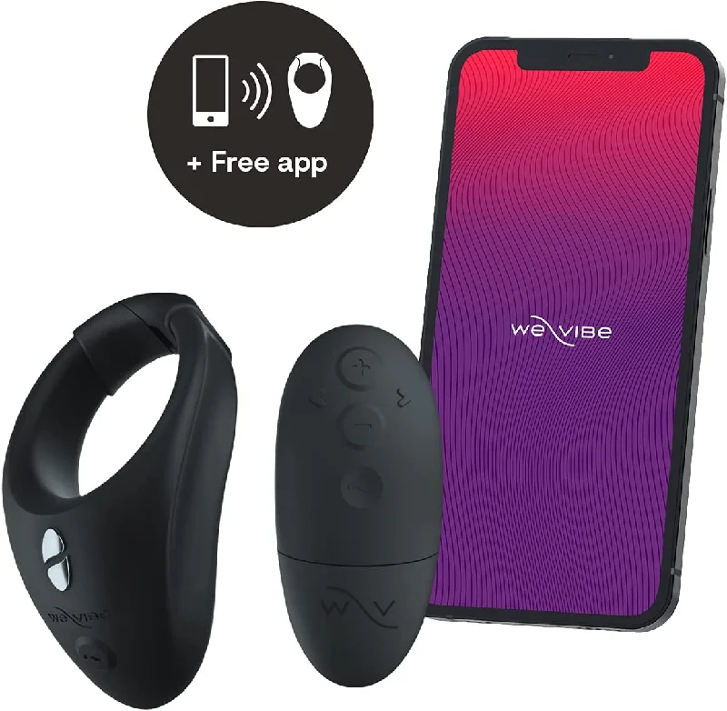 cock ring peak-We Vibe BOND App Controlled Rechargeable Wearable Vibrating Cock Ring with Remote Control