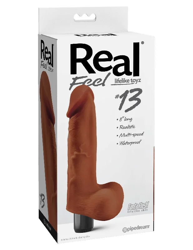 Vibrator viral vibe-Real Feel Life Like Toyz #13 - Brown: Experience the Ultimate in Realistic Sensation