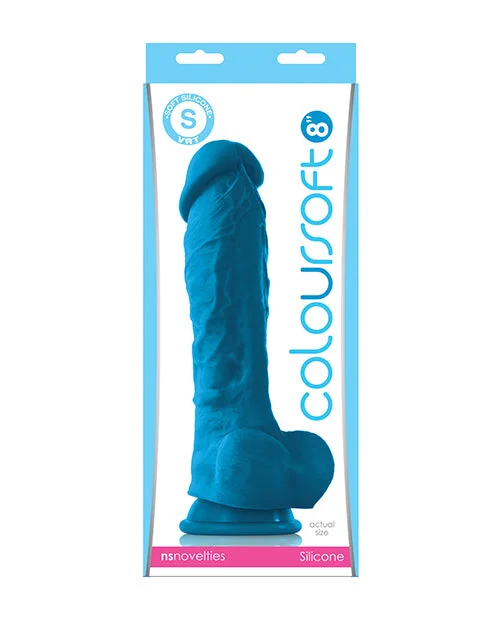 BDSM toy paddle inspirations-ColourSoft 8" Soft Dildo