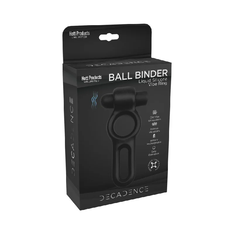 cock ring goldilocks-Decadence Ball Binder Cock & Ball Ring With Power Bullet