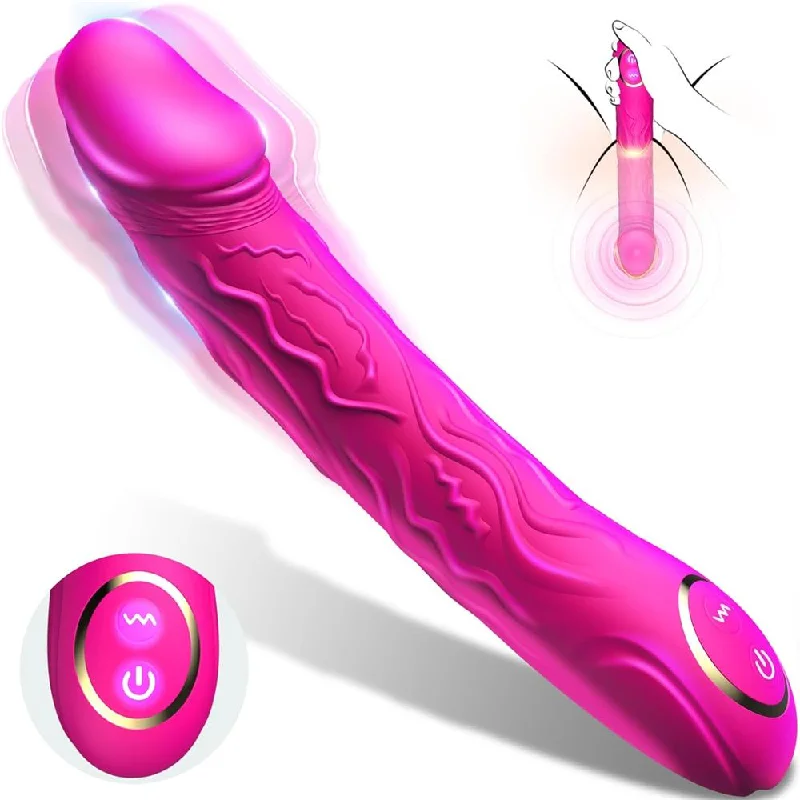 Vibrator wise buy-KURVE - Slight Upwarping Realistic Dildo Vibrator for Women 9 Inch