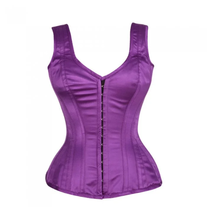 Corset in dusty purple-Emmett Custom Made Corset