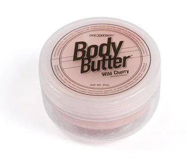 Vibrating toys for soft play-Body Butter 2 oz. - Wild Cherry