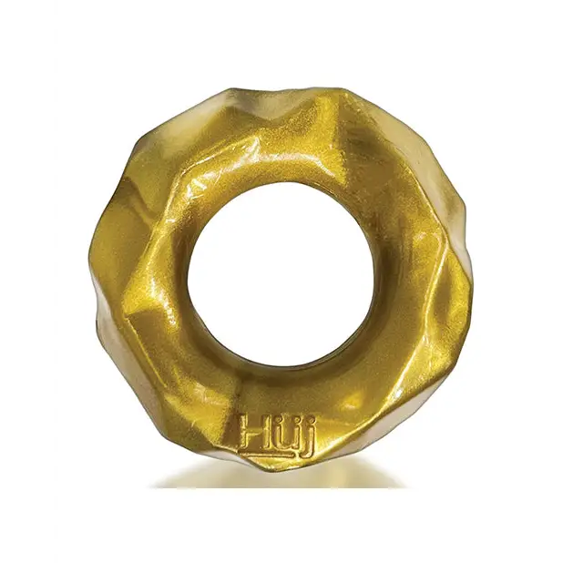 cock ring X posts-Hunkyjunk Fractal Tactile Cockring Clear Ice