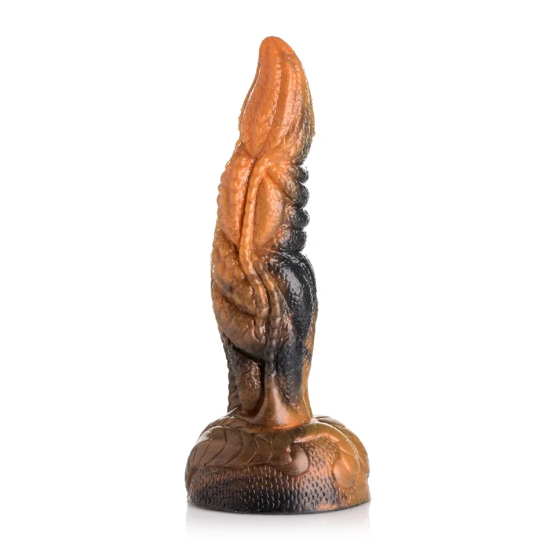 earth-tone-dildo-Creature Cocks Reaper Silicone Dildo