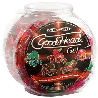 Silent anal vibes-Good Head Mini-packs -  216 Pieces Fishbowl