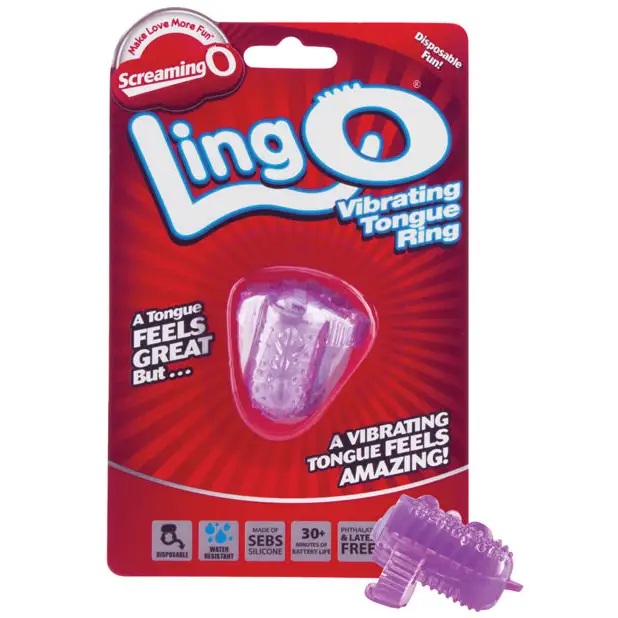 cock ring updates-Screaming O LingO Vibrating Tongue Ring