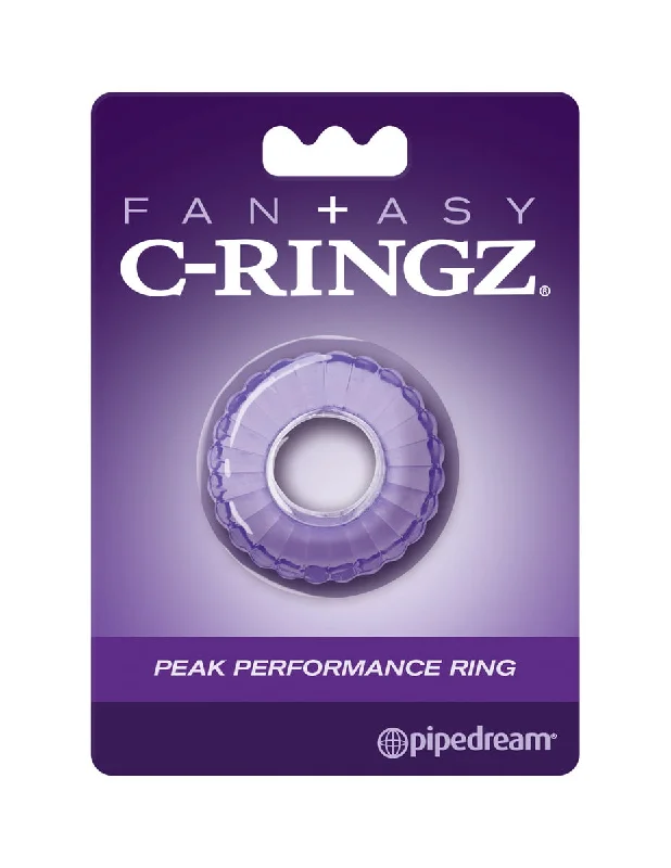 cock ring big small-Fantasy C-Ringz Peak Performance Cock Ring - Purple