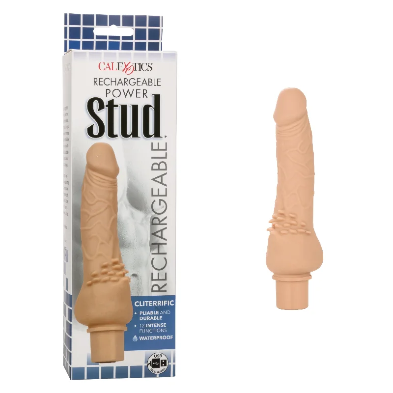 starry-dildo-Rechargeable Power Stud® Cliterrific™ - Ivory