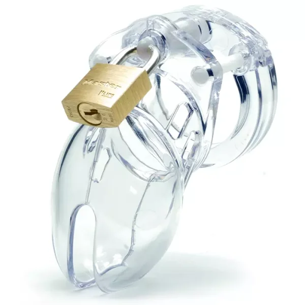 cock ring hype train-CB 6000S Clear Male Chastity Cock Cage Kit