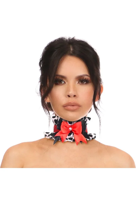 Rechargeable wave dildos-Kitten Collection Dalmation Choker