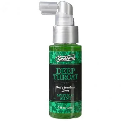 Premium clit rings-Goodhead Deep Throat Oral Aneshetic Spray 2 oz. - Mystical Mint