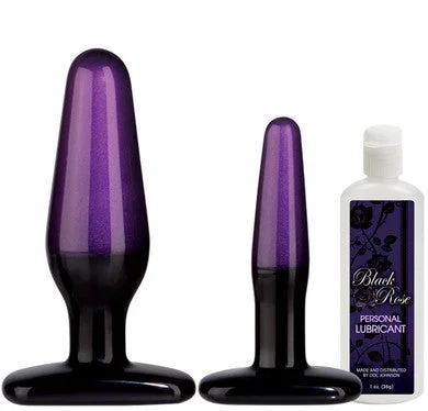 Silicone toys with mild tips-Black Rose Stems Of Seduction