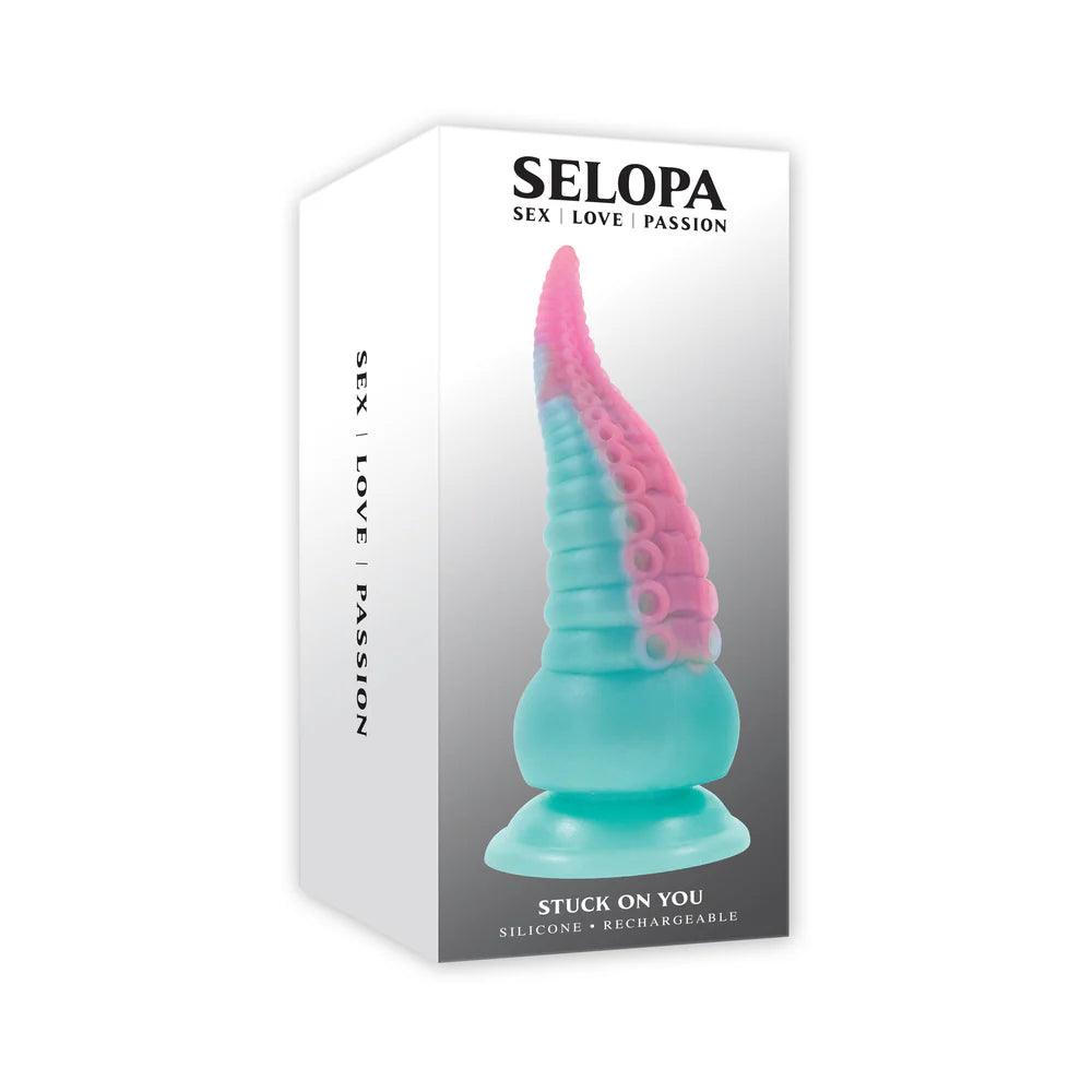 rapid-vibe-dildo-Selopa Stuck On You Rechargeable Vibrating Dildo