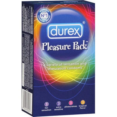 Hands-free anal stimulators-Durex Pleasure Pack - 12 Pack Pm30000