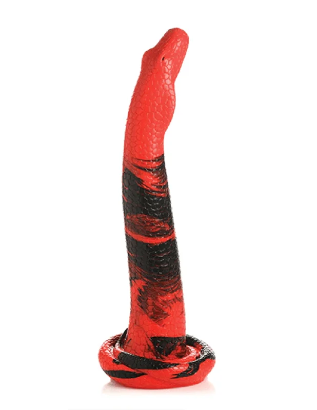 BDSM toy harness aesthetics-King Cobra Dildo 14"