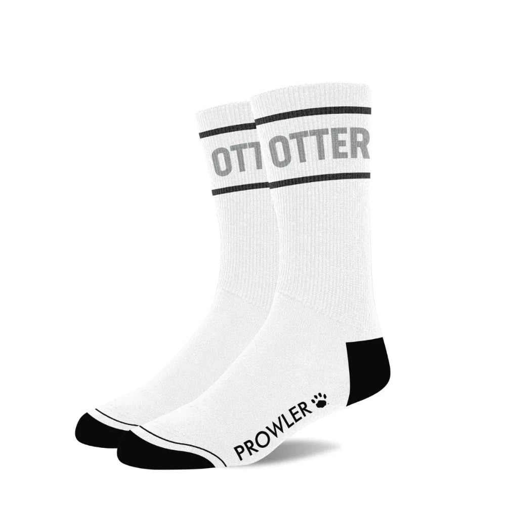 Beginner clit toy kits-Prowler ''Otter'' Socks -White