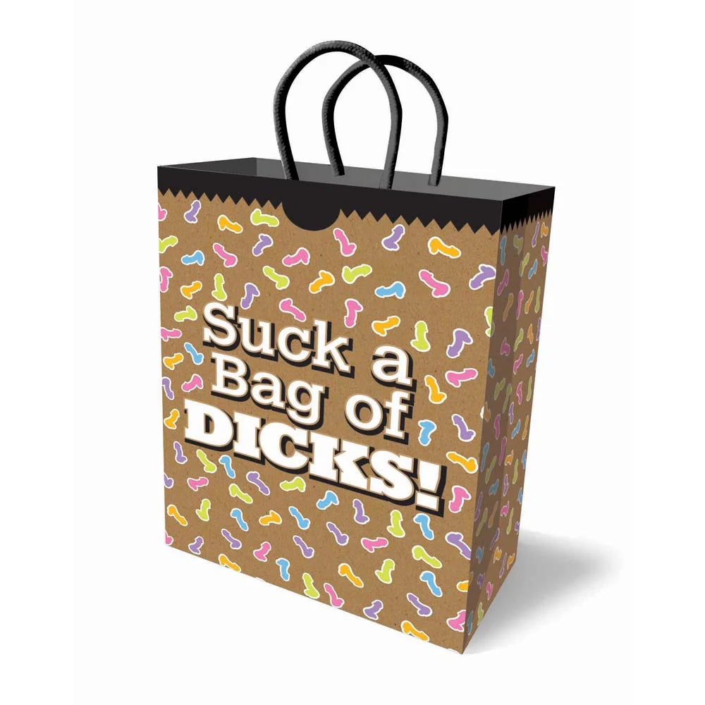 Vibrating toys for closeness-Suck a Bag of Dicks Gift Bag