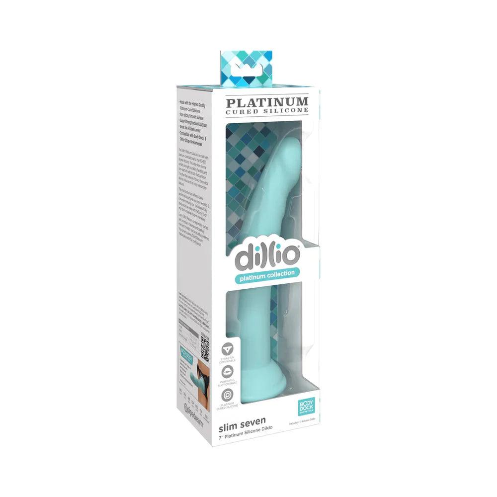 orbit-dildo-Dillio Platinum Collection Slim Seven 7 in. Silicone Dildo