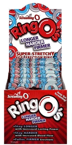 cock ring preview event-Ringo's - 18 Count Box - Assorted Colors