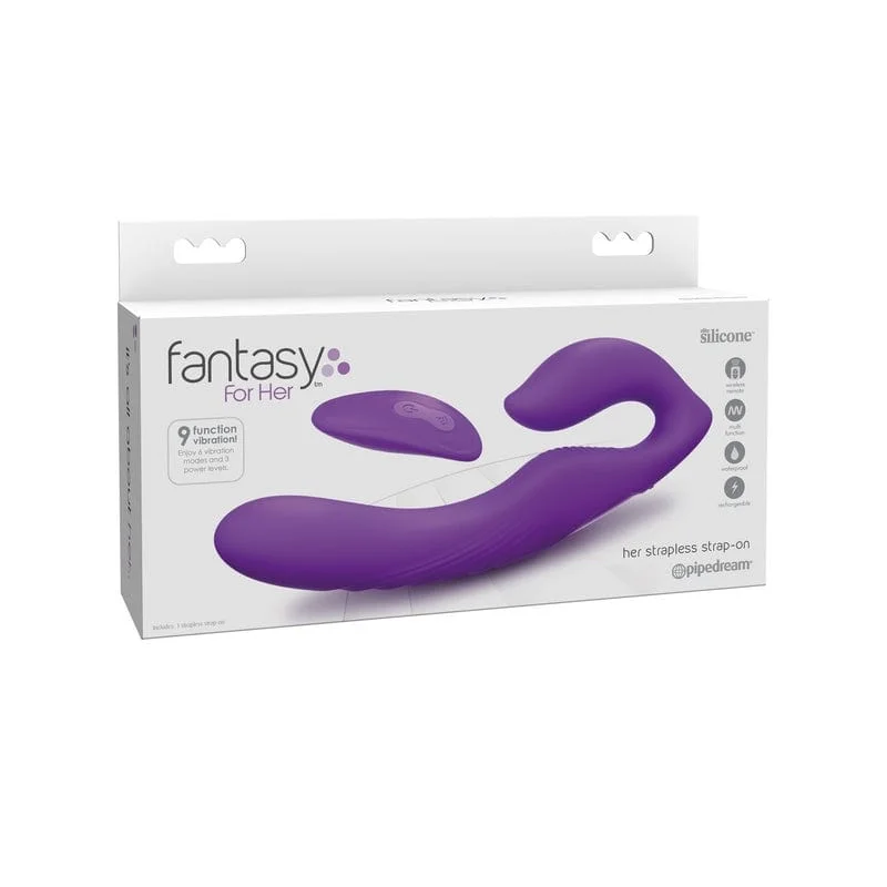 Vibrator low beat-Pipedream Products Fantasy For Her Her Ultimate Strapless Strap-On